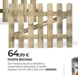 BigMat Puerta mustang oferta