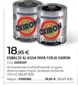 BigMat OXIRÓN Esmalte al agua para forja oferta