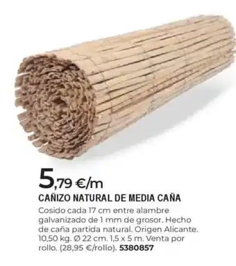 BigMat Cañizo natural de media oferta