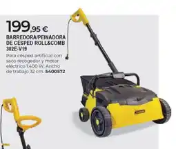 BigMat Barredora/peinadora de césped roll&comb 302e-v19 oferta