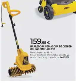 BigMat Barredora/peinadora de césped roll&comb 141e-v19 oferta