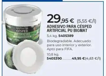 BigMat Adhesivo para césped artificial pu oferta