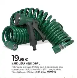 BigMat Manguera helicoidal oferta