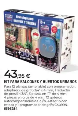 BigMat Kit para balcones y huertos urbanos oferta