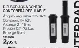 BigMat Difusor aqua control con tobera regulable oferta