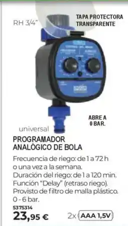 BigMat Programador analógico de bola oferta
