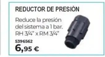 BigMat Reductor de presión oferta