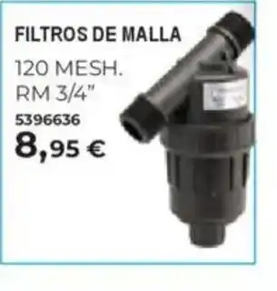 BigMat Filtros de malla oferta