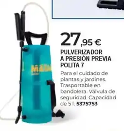 BigMat Pulverizador a presión previa polita 7 oferta