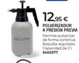 BigMat Pulverizador a presión previa oferta