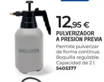 BigMat Pulverizador a presión previa oferta