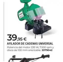 BigMat Afilador de cadenas universal oferta