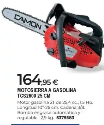 BigMat Motosierra a gasolina tcs2600 oferta