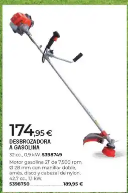 BigMat Desbrozadora a gasolina oferta