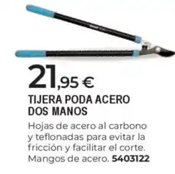 BigMat Tijera poda acero dos manos oferta