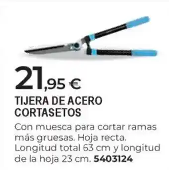 BigMat Tijera de acero cortasetos oferta