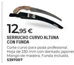 BigMat Serrucho curvo altuna con funda oferta
