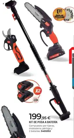 BigMat Kit de poda a batería oferta