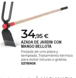 BigMat Azada de jardín con mango bellota oferta