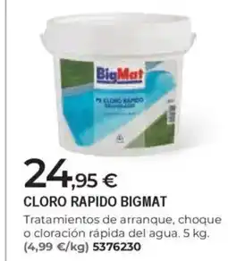 BigMat BIGMAT Cloro rapido oferta