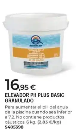BigMat Elevador ph plus basic granulado oferta
