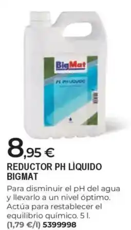 BigMat BIGMAT Reductor ph líquido oferta