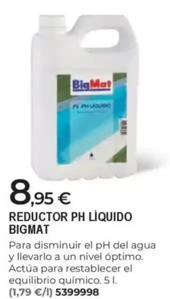 BigMat BIGMAT Reductor ph líquido oferta