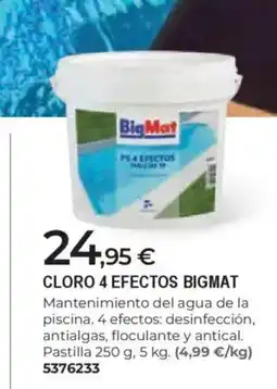 BigMat BIGMAT Cloro 4 efectos oferta
