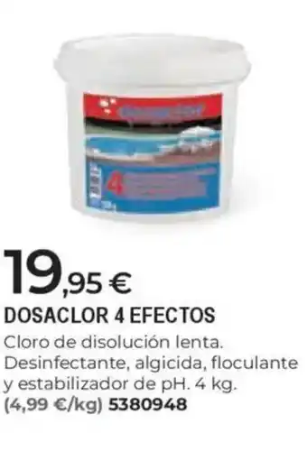 BigMat Dosaclor 4 efectos oferta