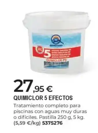 BigMat Quimiclor 5 efectos oferta