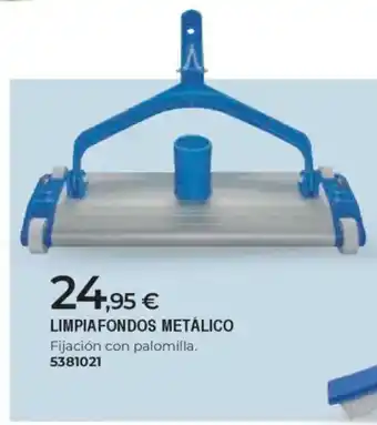 BigMat Limpiafondos metálico oferta