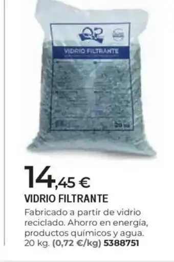 BigMat Vidrio filtrante oferta