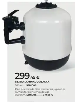 BigMat Filtro laminado alaska oferta
