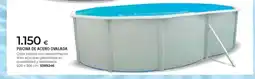 BigMat Piscina de acero ovalada oferta