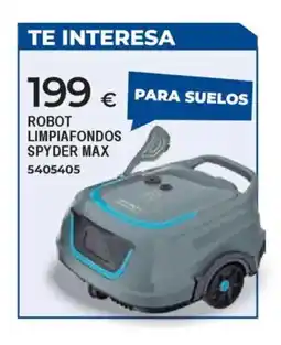 BigMat Robot limpiafondos spyder max oferta