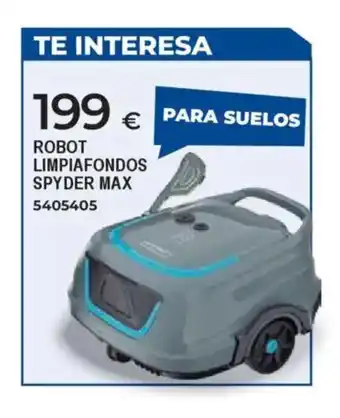BigMat Robot limpiafondos spyder max oferta