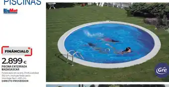 BigMat Piscina enterrada madagascar oferta