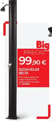 BigMat Ducha solar recta oferta