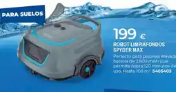 BigMat Robot limpiafondos spyder max oferta
