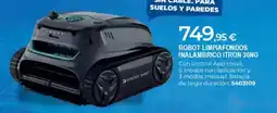 BigMat Robot limpiafondos inalámbrico itron 30ng oferta