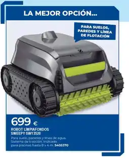 BigMat Robot limpiafondos sweepy swy 3520 oferta