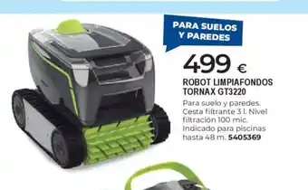 BigMat Robot limpiafondos tornax gt3220 oferta