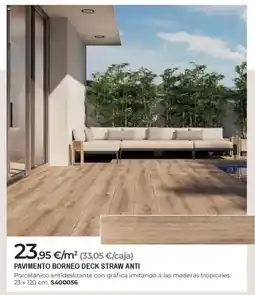 BigMat Pavimento borneo deck straw anti oferta
