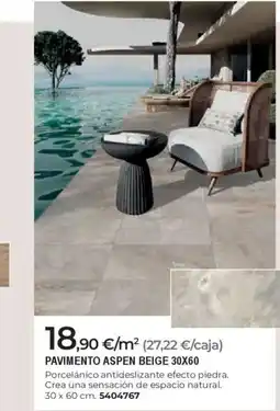 BigMat Pavimento aspen beige 30x60 oferta