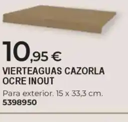 BigMat Vierteaguas cazorla ocre inout oferta