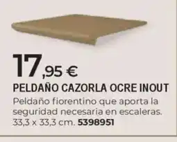 BigMat Peldaño cazorla ocre inout oferta