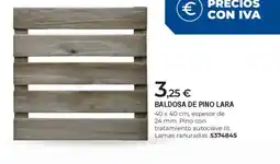 BigMat Baldosa de pino lara oferta