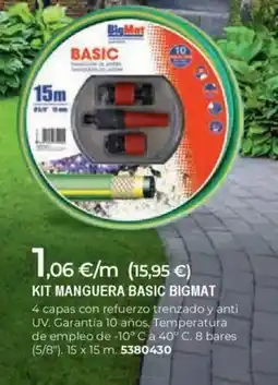 BigMat BIGMAT Kit manguera basic oferta