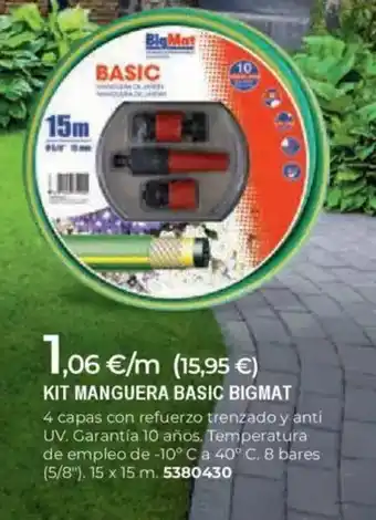 BigMat BIGMAT Kit manguera basic oferta