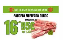 Hiper Usera Panceta fileteada duroc oferta